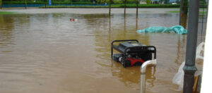 Alluvione in azienda alimentare