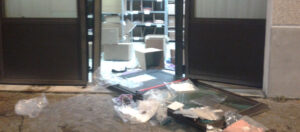 Furto in azienda di abbigliamento